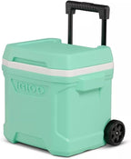 Igloos Profile II 16-Quart Wheeled Cooler with Telescoping Handle, THERMECOOL Insulation, 24-Can Capacity