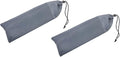 Tent Stakes Storage Bag Set, 30cm Oxford Fabric Organizer for Camping Tent Pegs, Windproof Shelter Nail Holder for Outdoor Hiking and Backpacking (2pcs)