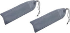 Tent Stakes Storage Bag Set, 30cm Oxford Fabric Organizer for Camping Tent Pegs, Windproof Shelter Nail Holder for Outdoor Hiking and Backpacking (2pcs)