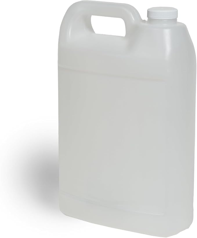FastRack 1 Gallon Water Jug (10-Pack) | F-Style Reusable Plastic Jug with Lids | BPA-Free HDPE Water Container for Liquid Storage, Brewing, Camping & Emergency Prep