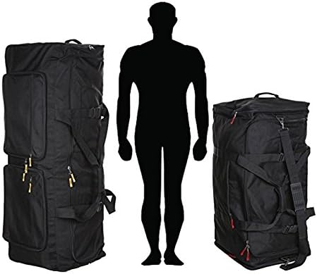 Camp 1800 Denier Heavy Duty Soft Trunk With Shoulder Straps Great For Kids Going to Sleep Away Camp