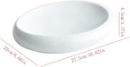 Camping Plates Serve Plate Tray Dinner Plate Creative Tableware Ceramic Commercial Kitchen Tableware Plate Decorative Plate(Large)