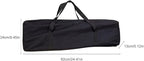 BBQ Tool Storage Bag,Oxford Grill Tool Carry Bag, Waterproof Outdoor Picnic Cooking Tools Bag Carry Bag for Camping Car Trip Outdoor Camping (Black,Size:24.41x 5.12 x 9.45inch)