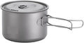 Light Titanium Tableware Outdoor Picnic Camping Cookware Pot Pan Frying