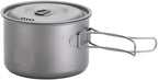 Light Titanium Tableware Outdoor Picnic Camping Cookware Pot Pan Frying
