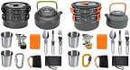 Outdoor Tableware Skillful Manufacture Outdoor Camping Hiking Cookware Cooking Camping Kettle Kits (Color : B) (A)
