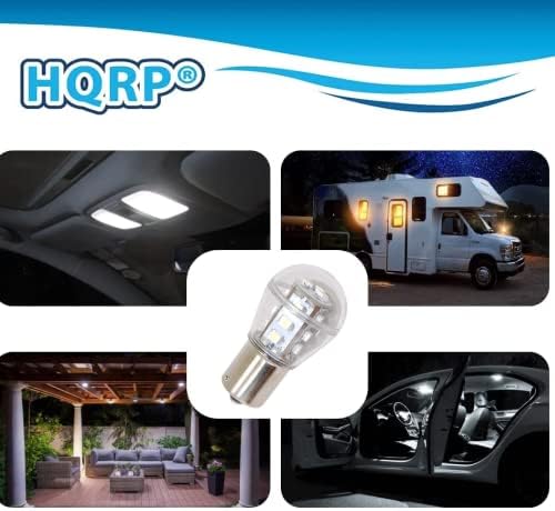 HQRP 2-Pack Headlight LED Bulb compatible with 925-0963 725-0963 1772001 725-0963P 725-0963 Ryobi 13AD678G034 13AN688G034, Yard Machines 13AC762F000 (2008) Lawn Tractor Headlamp