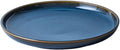 Camping Plates Serving Plate Tray Ceramic Plate Creative Tableware Plate Restaurant Steak Plate Flat Plate Decorative Plate(27cm)