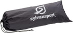 SylvanSport Privy Bivy Privacy Tent - Windproof, Portable Shelter for Camping Toilets & Changing Room - 6′ 8″ of Interior Height - Easy Setup - Pop-Up Pod with Window for Camping, Beach & Tailgates