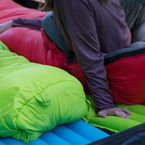 Teton Altos Inflatable Sleeping Pad, Sleeping Mat for Camping, Backpacking, Hiking, Budget Friendly and Durable