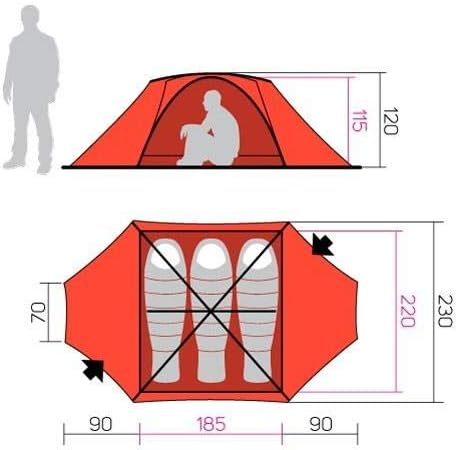 Covert 3 WS 3-Person Tent