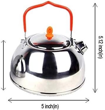 Outdoor 3 pcs Pot Pan Kettle Set Camping Cookware Pot Picnic Set Handle Pan Camping Tableware Tea Kettles for Gas Cooker