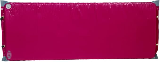 Outdoor Recreation Camping Boating River Trip Soft Foam Cushion Sleeping Landing Pad, Cranberry, 24"