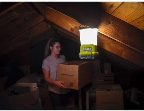 RYOBI RLL18-0 18V ONE+ Cordless Lantern Light (Bare Tool) Hyper Green