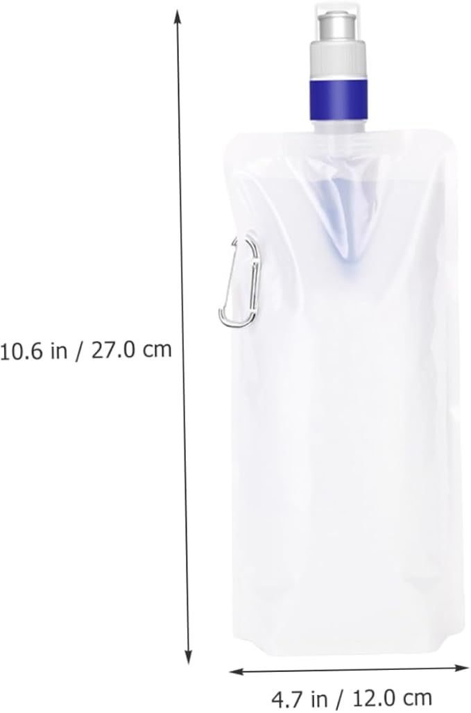 Kisangel 1pc Daily Use Water Filter Bag Portable Folding Water Container for Camping Hiking Outdoor Activities Convenient and Lightweight Hydration