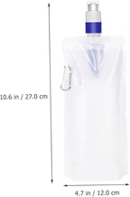 Kisangel 1pc Daily Use Water Filter Bag Portable Folding Water Container for Camping Hiking Outdoor Activities Convenient and Lightweight Hydration