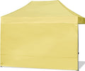 ABCCANOPY Instant Canopy SunWall 10x15 FT, 1 Pack Sidewall Only, No Frame or Top, Beige