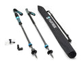 Trek Pole Water Filtration System Set – The Worlds First Trek/Hiking Pole & 2 Stage Water Purifier Removes Unwanted Particles - Ultralight Walking Stick with Water Filter