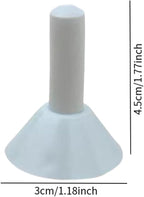 10 Pieces Tent Poles Tips Tarp Poles Tip Covers Guard Protective Accessories Lightning Cap Protector for Camping Canopy