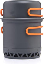 Camping Cookware Outdoor Cooking Set Heat Cooker Travel Tableware Tourist Kitchen Pot Utensil Equipment