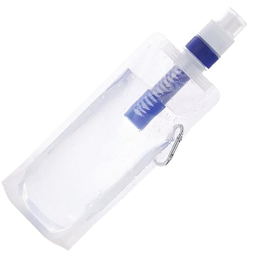 Water Purifier Bag Filter Reusable Compact Portable for Camping Hiking Daily Use