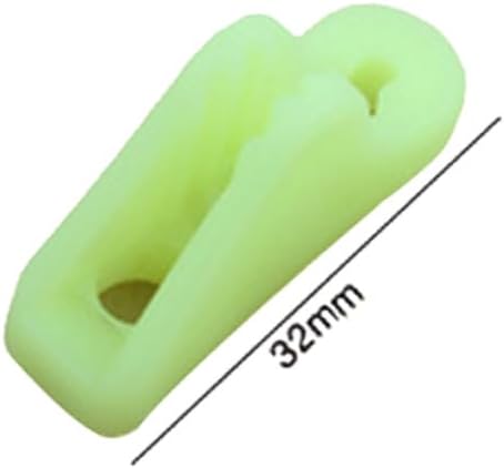 20pcs Fluorescent Tent Rope Buckle Camping Accessories for Glamping Hiking Backpacking