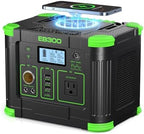 GRECELL 300W Portable Power Station 288Wh Solar Generator with USBC PD 60W, 110V Outlet Perfect for Camping, Outdoor Trips, Home Backup & Travel