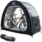 78.8 x 31.5 x 65 in, Outdoor Bike Covers Storage Shed Tent,210D Oxford Thick Waterproof Fabric,Outdoor Aluminum Alloy Bracket Bicycle Storage shed, Neat Tent Bicycle Cover