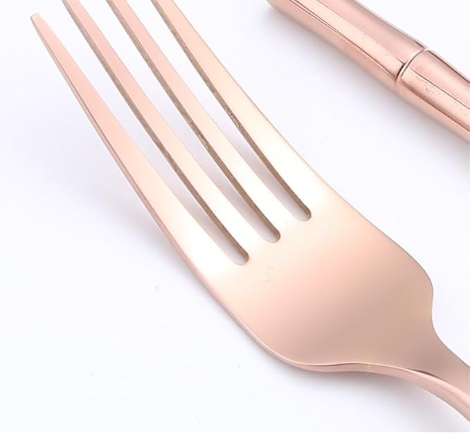 Premium 304 Stainless Steel Silverware Set - 20/30/40/50/60 Pieces, Black Cutlery with Knife, Fork & Spoon - Elegant Dining Flatware for Home & Restaurant Use