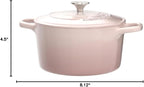 Crock-Pot Artisan Round Enameled Cast Iron Dutch Oven, 3-Quart, Pistachio Green