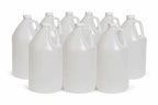 FastRack 1 Gallon Water Jug (9-Pack) | Round Reusable Plastic Jugs with Lids | BPA-Free HDPE Water Container for Liquid Storage, Brewing, Camping & Emergency Prep