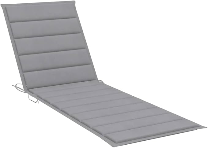 Patio Sun Lounger with Table and Cushion Solid Acacia Woodrecliner Patio Tanning Chair Camping chairsSuitable for Garden Courtyard