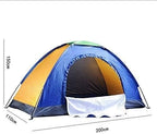 Camping Tent Large Automatic Speed Throwing Pop Up Windproof Camping Family Tent