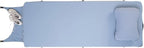 HEST Foamy Camping Mattress Pad - Memory Foam Portable Roll Up Sleeping Cot Mattress for All Adventures - Dual Layer Comfort & Support - No Pump Needed - Water-Resistant Design - Easy Carry Handle