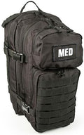 Prepper Supplies Best Sellers - Fully Stocked Tactical Trauma Backpack (Black) by Elite First Aid