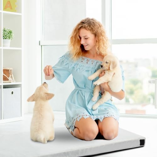 Memory Foam Camping Mattress Pad, Camping Essentials, Portable Mat, Guest Bed for Sleepover Car, Roll Up Floor Bed for Tent, Cot, Truck, SUV, Outdoor Travel with Travel Bag