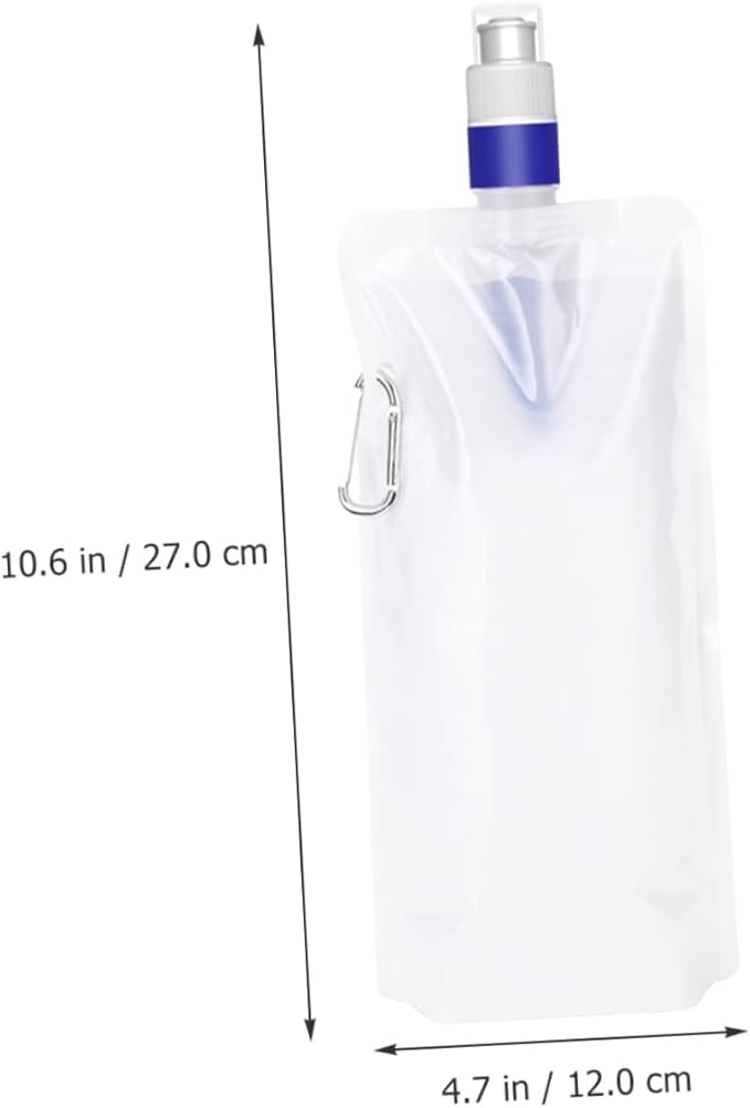 Yardwe 3pcs Portable Water Bag Compact Water Filter Bag for Hiking Camping and Daily Use Leak Design for Easy Storage and Transport Outdoor Hydration