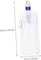 Yardwe 3pcs Portable Water Bag Compact Water Filter Bag for Hiking Camping and Daily Use Leak Design for Easy Storage and Transport Outdoor Hydration