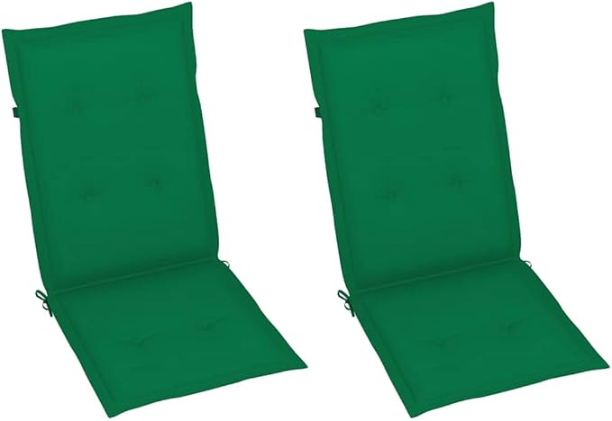 Patio Reclining Chairs,Camp Chair,Barbecue Chairs,Fishing Chairs,Bistro Chair,Coffee Chair,Patio Funiture,for Dining Room,Living Room,Study Room,Garden,2 pcs with Cushions Solid Acacia Wood