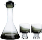 Environmentally Friendly and Durable Tableware, Multifunctional Travel Tableware, Home and Commercial Tableware Sets, Tableware, 11cm High 8cm Diameter Tableware (Smoky)