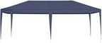 Blue Polyethylene Party Tent 13x20 ft with UV-Resistant Materials for Outdoor Events, Water-Resistant and Durable Construction Includes Mounting Hardware for Easy Setup