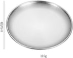 Silverware Flatware Cutlery Set, 304 Stainless Steel Outdoor Camping Tableware Set for Two, Wooden Handle Knife, Fork, Spoon, Steak Clip, Bottle Opener,Silver-12Set