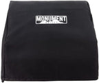Monument Grills Tabletop Propane Gas Grill for Outdoor Portable Camping Cooking with BBQ Cover(2 items)