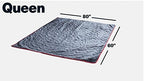 Alki Twilight Thermal Mattress Topper - Indoor or Outdoor Sleeping Pad Cover - Queen Mattress Topper - Insulated to Keep You Warm Naturally - Great for Camping, Hiking, Outdoors - 80 x 60 Inches