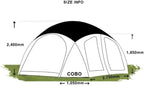 Outdoor Camping Tent Family Dome Tent Camping Equipment