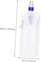 Yardwe Essential for Outdoor Lovers: Portable Water Purifier Bag Reusable Camping and Hiking Water Container