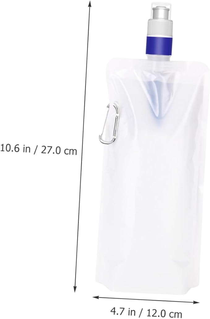 Yardwe Essential for Outdoor Lovers: Portable Water Purifier Bag Reusable Camping and Hiking Water Container