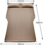 Car Inflatable Air Mattress for Nissan Patrol 2012-2024 Trunk Air Mattress Lightweight Comfortable Sleeping Air Bed Mattress Outdoor Camping Accessories,Green