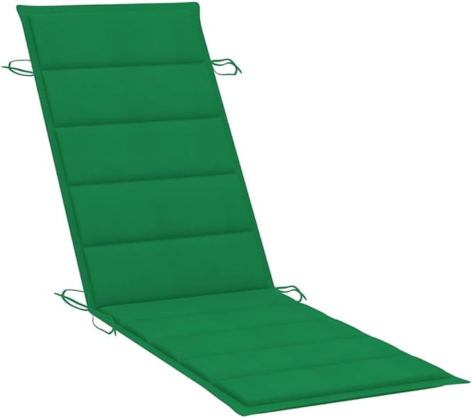 Patio Sun Lounger with Cushion Solid Acacia Woodtanning Chair Camping Chairs Patio Recliner Suitable for Garden Courtyard