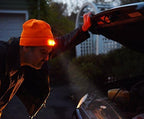 POWERCAP LED Hat Light 150 Lumens Rechargeable Fleece Beanie with Bright Built-in Headlamp Waterproof LED Warm One Size Cap